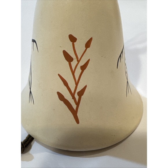 Dobe Arizona clay chime w/hand painted with clapper. - Picture 4 of 9